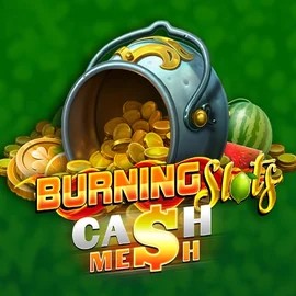 Burning Slots Cash Mesh casino game by BF Games – featured logo at PlayMojo Casino
