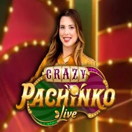Live Casino logo of Crazy Pachinko from Evolution at PlayMojo Casino