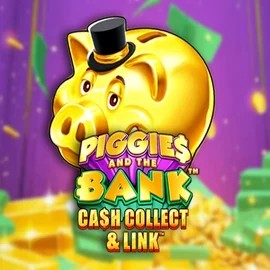Piggies And The Bank Cash Collect & Link casino game by Origins – featured logo at PlayMojo Casino