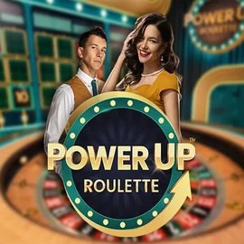 PowerUP Roulette casino game by Pragmatic Play – featured logo at PlayMojo Casino